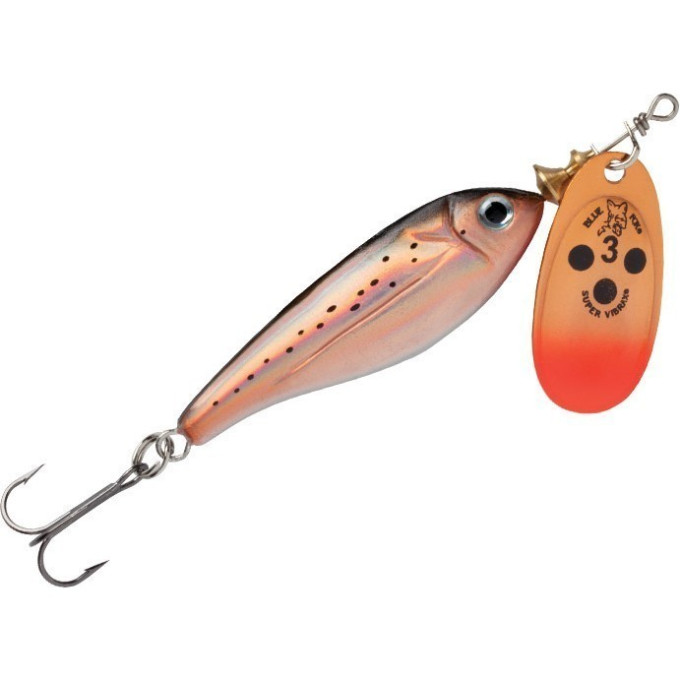 Вращающаяся блесна BLUE FOX Minnow Super Vibrax 18 г BFMSV4-C