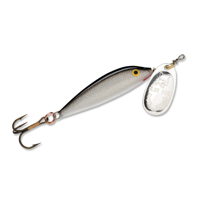 Блесна вращающаяся BLUE FOX Vibrax Minnow Spin 5 /S (7гр.) VMS5-S